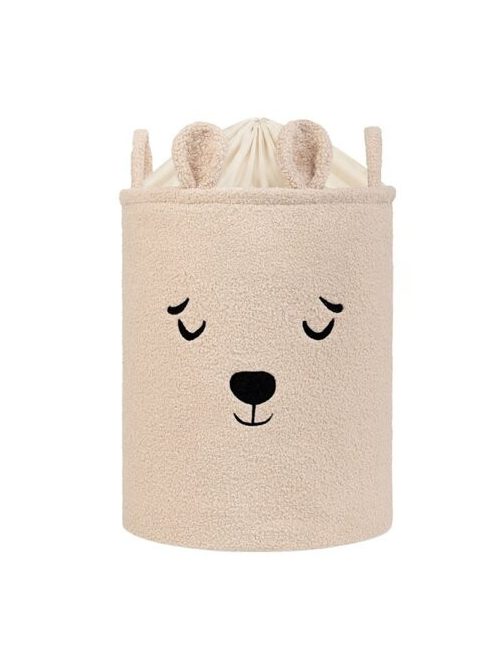 NORI prémium játéktároló kosár XL méret 35x45cm BÉZS