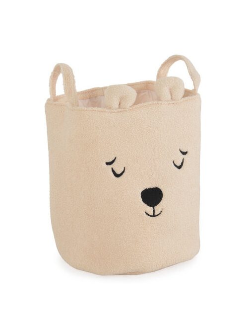 NORI prémium játéktároló kosár XL méret 35x45cm BÉZS