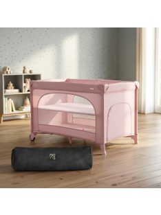 DOS utazóágy 2 szintes, kibújóval PINK