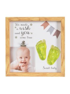 MOULD First Steps kéz- láblenyomat készítő képkeretben