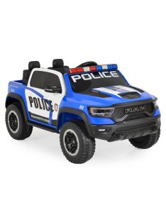   BO RAM MAMMOTH elektromos rendőrautó hangos bemondóval 107cm 2 motoros KÉK
