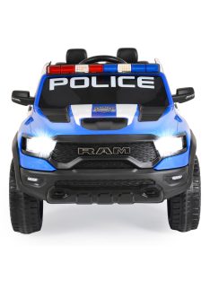   BO RAM MAMMOTH elektromos rendőrautó hangos bemondóval 107cm 2 motoros KÉK