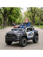 BO RAM MAMMOTH elektromos rendőrautó hangos bemondóval 107cm 2 motoros KÉK