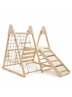 MONTESSORI fa mászóka hintával Little Gym
