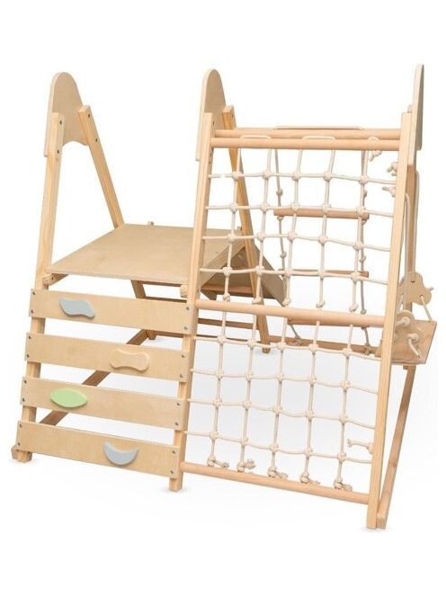 MONTESSORI fa mászóka hintával Little Gym