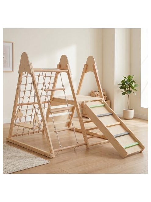 MONTESSORI fa mászóka hintával Little Gym