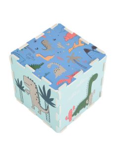 HABTAPI 9 db-os puzzle KÉK/DINO VILÁG