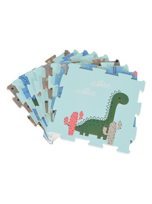HABTAPI 9 db-os puzzle KÉK/DINO VILÁG