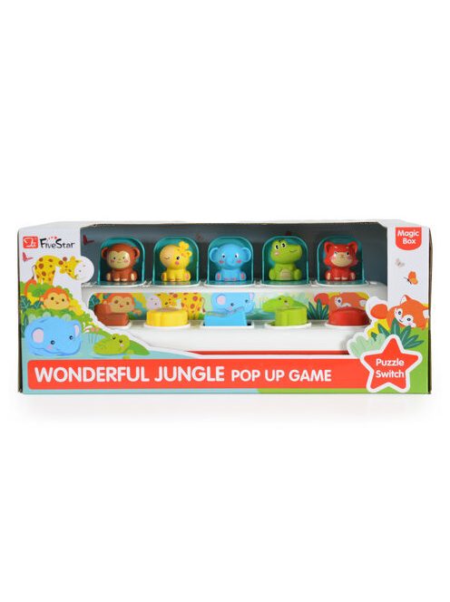 BÉBIJÁTÉK interaktív állatos PopUp game