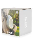 TWEET babakocsi ringató, fehér zajjal, hangokkal, madárka alakú FEHÉR