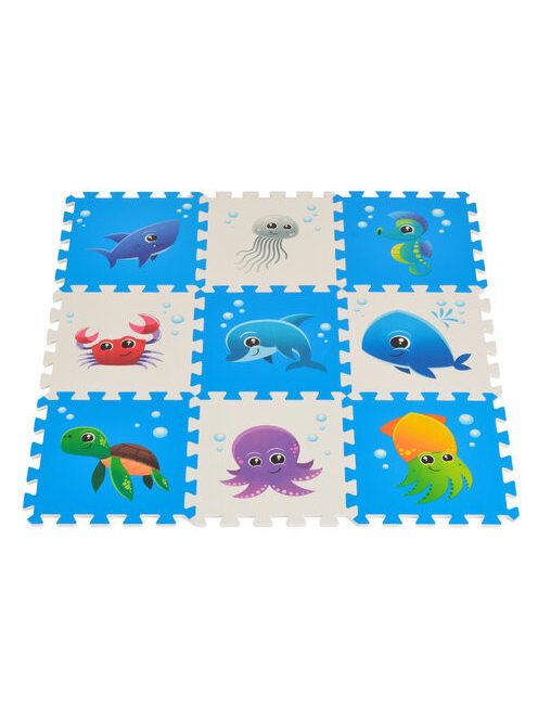 HABTAPI 9 db-os puzzle VÍZI ÁLLATOK
