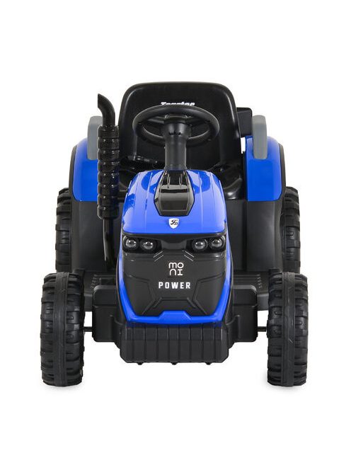 BO TERRON traktor 4 kerekű trélerrel 12V két motoros KÉK