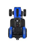 BO TERRON traktor 4 kerekű trélerrel 12V két motoros KÉK
