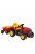 BO TERRON traktor 4 kerekű trélerrel 12V két motoros PIROS