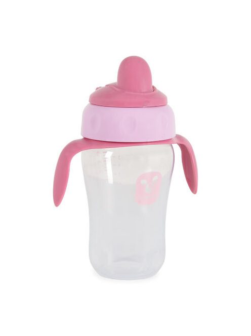 CUP csőrös itatópohár kiömlés mentes 270ml PINK