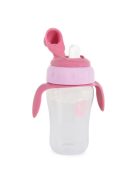 CUP csőrös itatópohár kiömlés mentes 270ml PINK