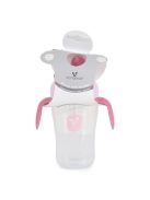 CUP csőrös itatópohár kiömlés mentes 270ml PINK