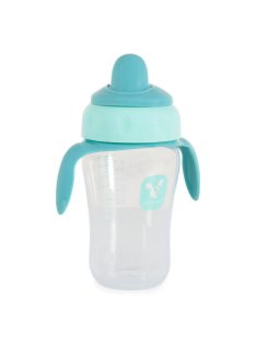 CUP csőrös itatópohár kiömlés mentes 270ml KÉK
