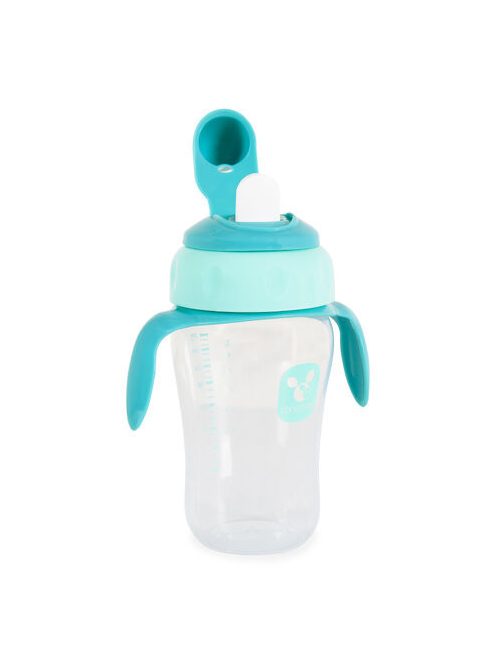 CUP csőrös itatópohár kiömlés mentes 270ml KÉK