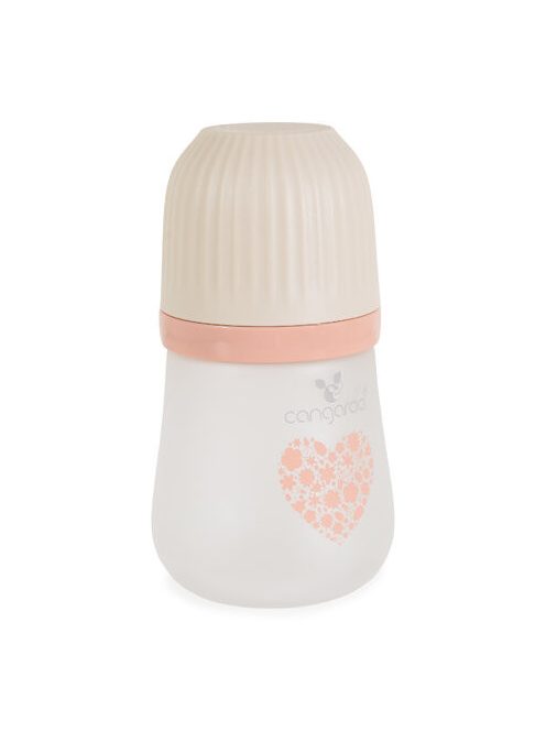 AMORI üveg cumisüveg széles szájú 180ml anticolic PINK