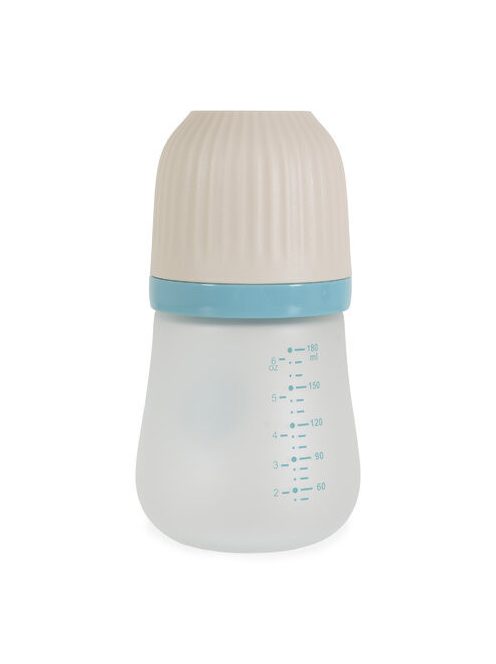 AMORI üveg cumisüveg széles szájú 180ml anticolic KÉK
