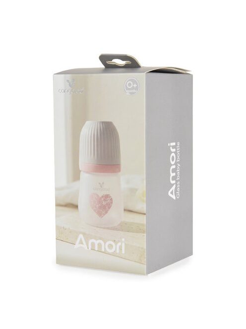 AMORI üveg cumisüveg széles szájú 180ml anticolic KÉK