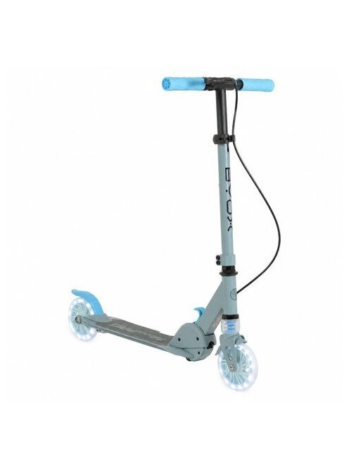 ManiaPro roller 50 kg-ig, világító kerekekkel KÉK