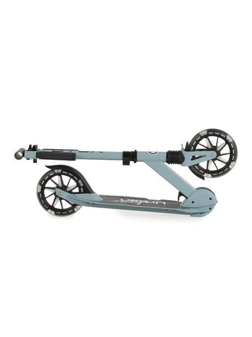URBAN JUNIOR roller 80 kg-ig, világító kerekekkel, összecsukható KÉK
