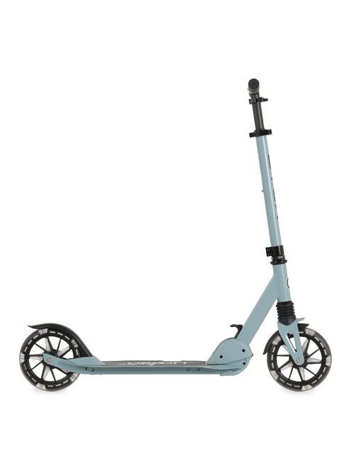 URBAN JUNIOR roller 80 kg-ig, világító kerekekkel, összecsukható KÉK