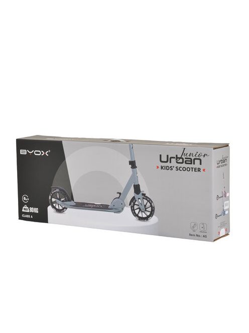 URBAN JUNIOR roller 80 kg-ig, világító kerekekkel, összecsukható PINK