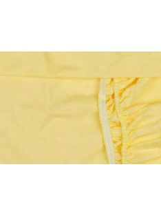   Lepedő kiságyba  gumis szegéllyel 60x120-70x140cm  SÁRGA  