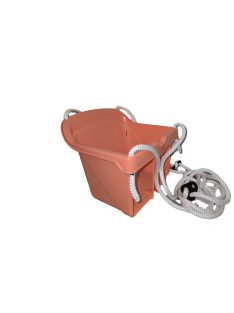 MOCHTOYS babahinta műanyag NARANCS/KORALL