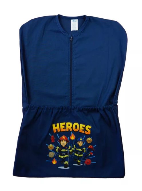 Vállfás ovis zsák HEROES Tűzoltók KÉK