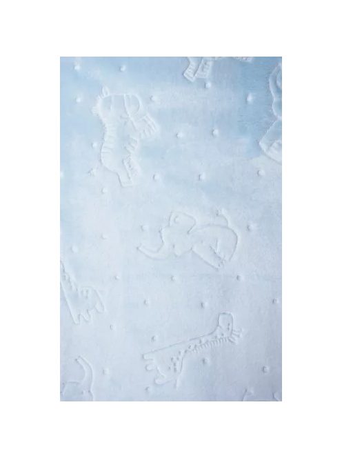 Baba takaró 75x90 cm állatos mintával V.KÉK