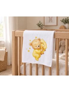 Textil tetra pelenka 70x70 cm SÁRGA MACI