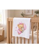 Textil tetra pelenka 70x70 cm RÓZSA MACI