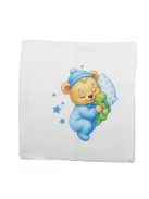 Textil tetra pelenka 70x70 cm KÉK MACI