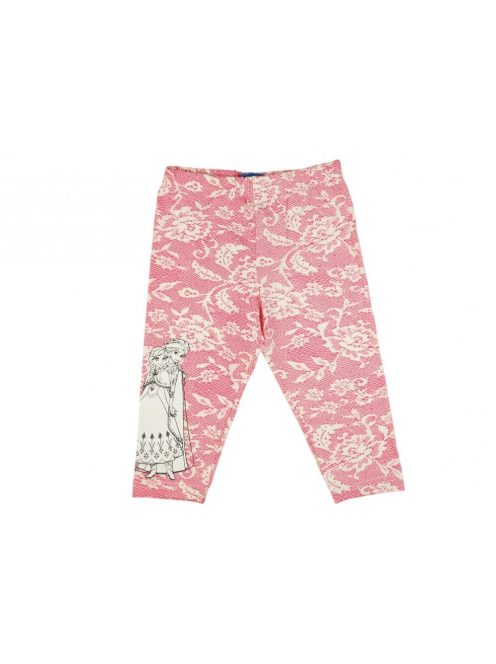 Disney Jégvarázs-Frozen csipkés hatású 3/4-es leggings (méret: 104-140)