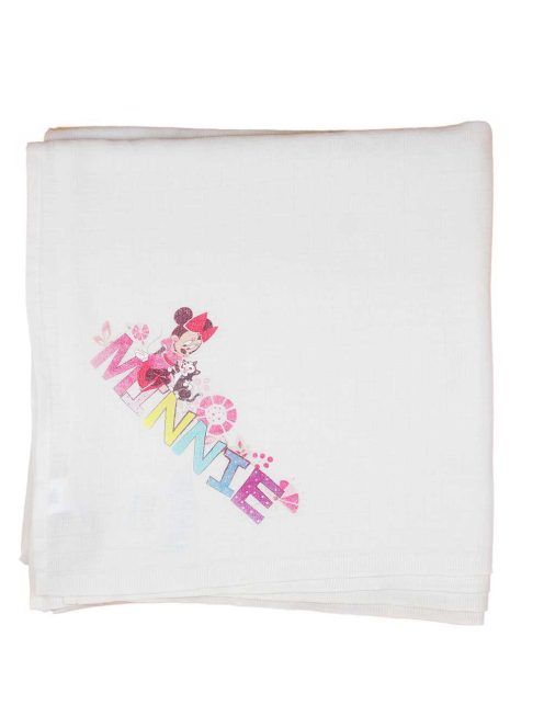 Disney Minnie textil-tetra kifogó törölköző 140x140cm