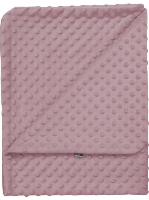 Bubaba minky takaró 75x90cm- Pink