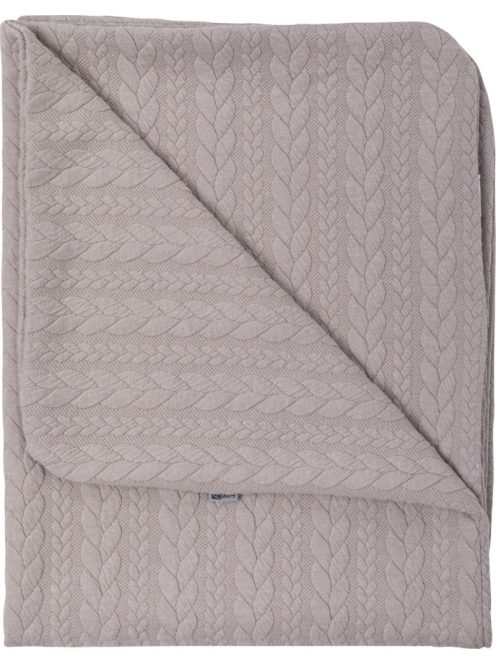 Bubaba kötött hatású takaró 70x90 cm - Grey
