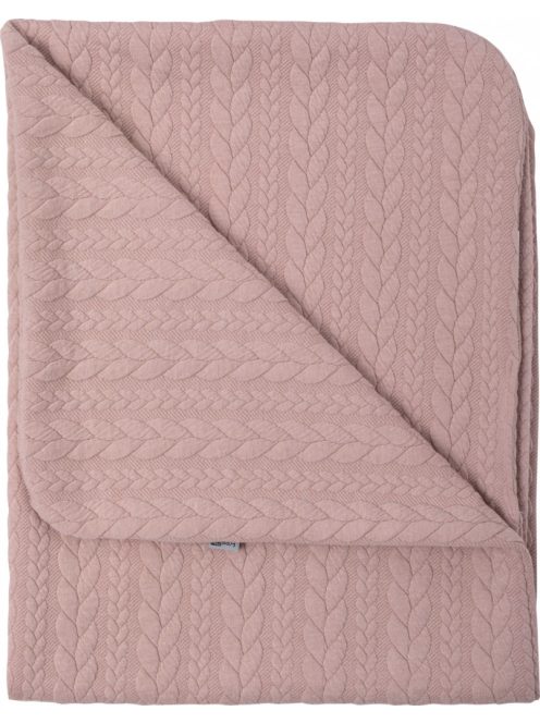 Bubaba kötött hatású takaró 70x90 cm - Pink