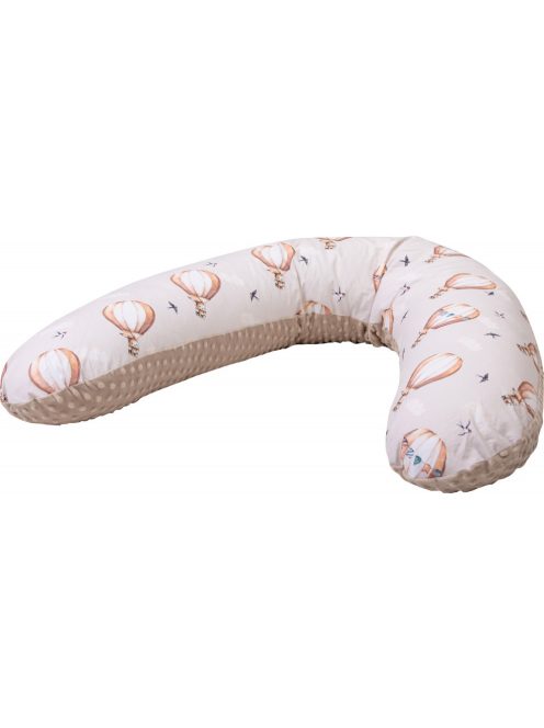 Bubaba szoptatós párna 170x35 cm - Funny bunny beige