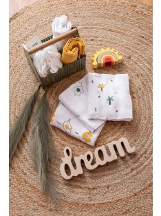 Bubaba muslin pelenka 80x80 cm (3 db)- Elefánt