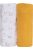 Bubaba muslin pelenka 70x70 cm (2 db)- Yellow
