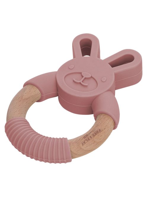 FreeON nyuszis rágóka-pink