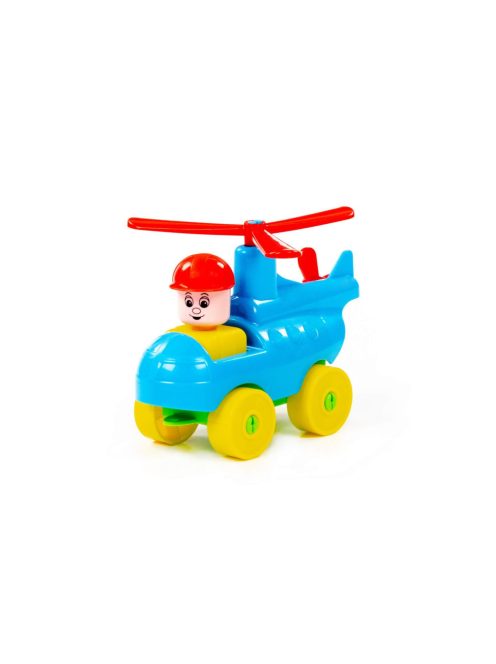 POLESIE műanyag helikopter KÉK