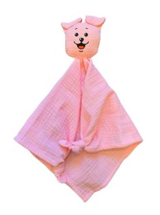 KOKO Szundikendő dupla muszlin KUTYUS pink