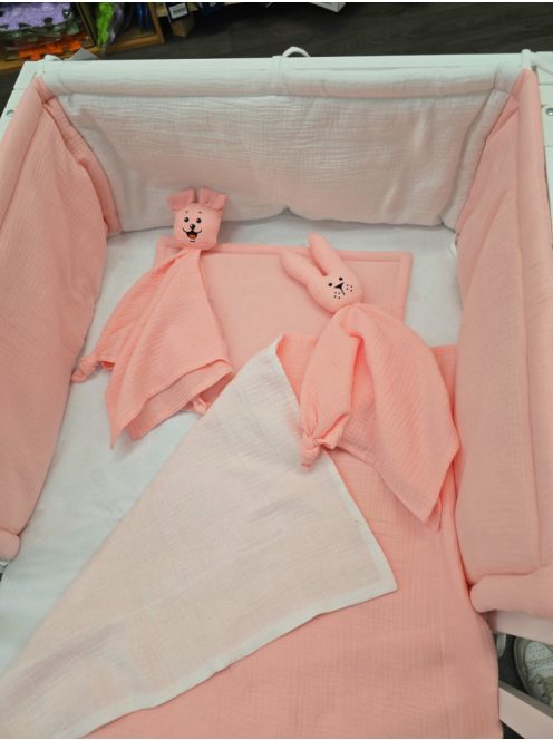 KOKO Szundikendő dupla muszlin NYUSZI pink