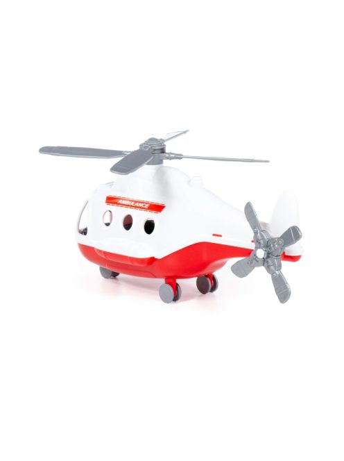 POLESIE műanyag ALPHA mentőhelikopter FEHÉR